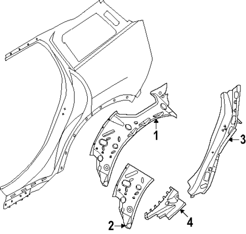 Inner Structure for 2025 Mini Countryman #0
