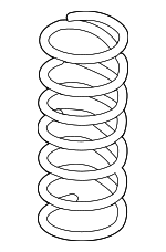7P6411105AL - : Coil Spring for Volkswagen Image