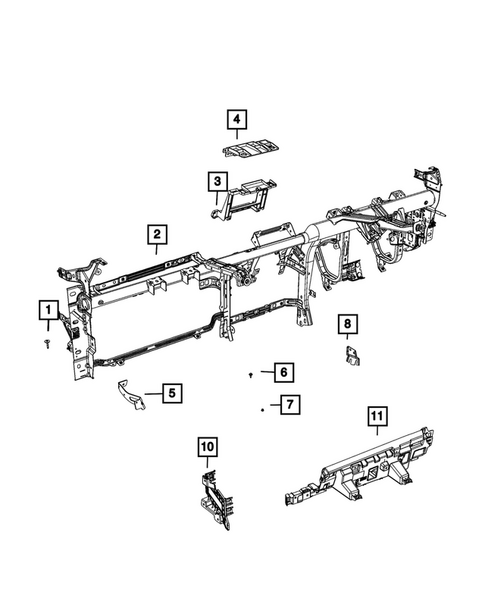 Instrument Panel for 2026 Ram 1500 #4