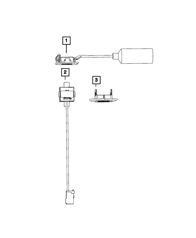 6UA07TX7AA - Interior Trim: Audio Microphone for Mopar Image image