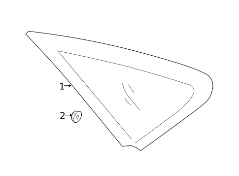 Glass & Hardware for 2018 Hyundai Elantra GT #0