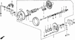 46512SB2000 - Chassis: PIN, PEDAL for Honda Image