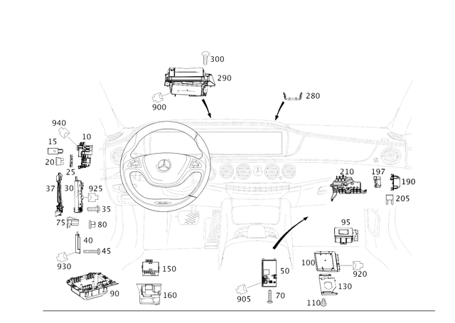 385451228 - Electrical Equipment and Instruments: Coupling, Mechanical for Mercedes-Benz Image
