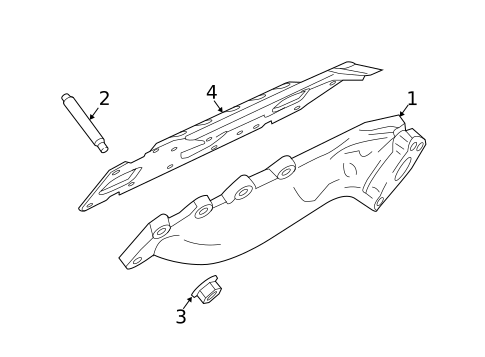 Exhaust Manifold for 2015 Ford Expedition #0