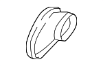 2138317700 - Body: Duct for Mercedes-Benz Image