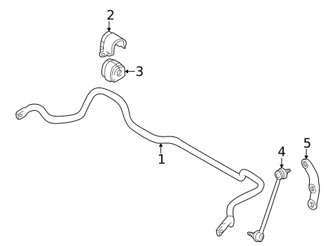 Stabilizer Bar & Components for 2001 BMW M5 #1