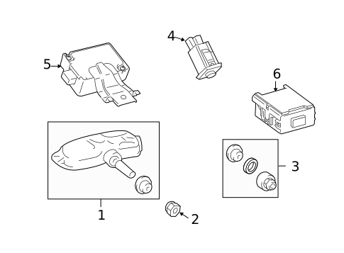 Switches, Solenoids & Actuators for 2015 Lexus RX350 #0