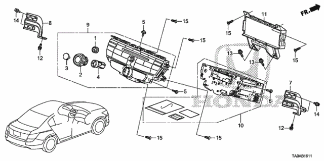Audio Unit (6CD) for 2012 Honda Accord #0
