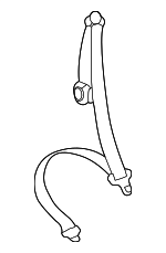 1Y0857805DHCP - Electrical: Belt &amp; Retractor for Volkswagen: Beetle Image