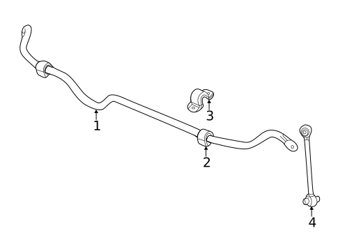 Stabilizer Bar & Components for 2019 Acura RDX #1