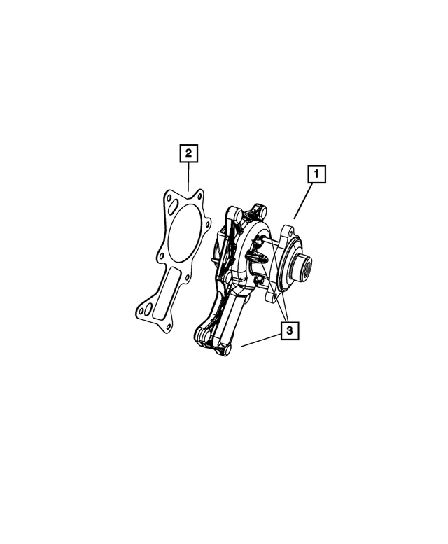 6101451 - Cooling: Hex Head Bolt And Washer for Mopar Image