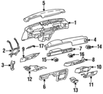 6896542E00 - : Fuse Box Door for Nissan: Maxima Image