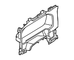 PC3Z26044D70AA - Body: Cluster Bezel for Ford Image