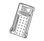 12454121 - Body: Seat Back Panel for Chevrolet: Impala, Monte Carlo Image