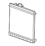 22000 - Belts &amp; Cooling: ACDelcoâ„¢ Radiator for Chevrolet: Colorado | GMC: Canyon | Hummer: H3, H3T Image