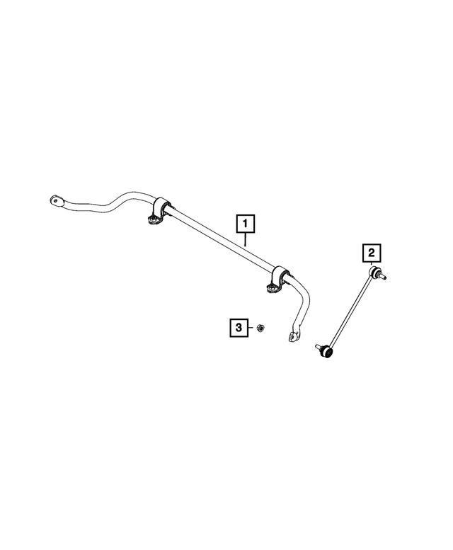 68655515AA - : Stabilizer Bar Link for Mopar Image