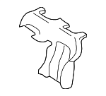 2089201116 - Body: Pad for Mercedes-Benz Image