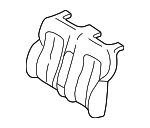 20892048309B50 - Body: Seat Back Assembly for Mercedes-Benz Image