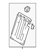89310A5000VYF - Body: Seat Back Frame for Hyundai: Elantra GT Image