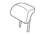 89700A5400SGD - Body: Headrest, Outer for Hyundai: Elantra GT Image
