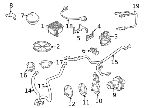 Fuel System Components for 2001 Audi A4 Quattro #1