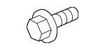 90102TBAA00 - Body: Bumper Bracket Bolt for Honda: Accord, Civic, CR-V, HR-V, Insight Image