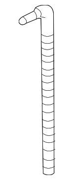 4H0915531 - Electrical: Vent Tube for Audi: A8 Quattro, Q5, Q5 PHEV, Q5 Sportback, S8, SQ5, SQ5 Sportback Image