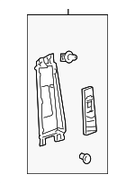 6242047091B0 - Body: Upper Center Pillar Trim for Toyota: Prius V Image