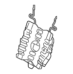 5N0881880G - Body: Lumbar Support for Audi: A3, A3 Quattro, A3 Sportback e-tron, A5, A5 Quattro, A6, A6 Quattro, A7 Quattro, Q3, Q3 Quattro, Q5, RS5, RS7, S3, S5, S6, S7, SQ5 Image