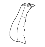 8V4881805AEQJH - : Seat Back Cover for Audi: A3, A3 Quattro, A3 Sportback e-tron, S3 Image