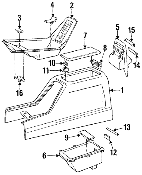 Center for 1992 Volvo 940 #0