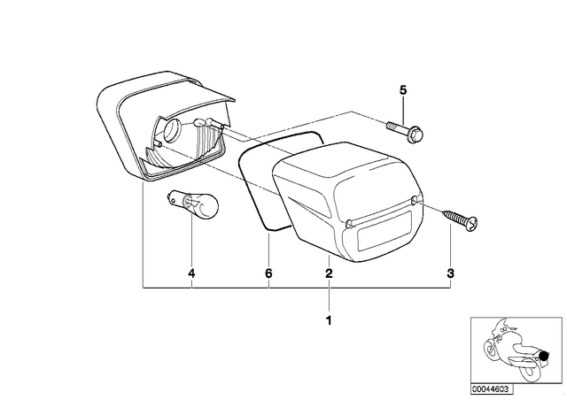63217651031 - : Screw                     for BMW-Motorrad Image