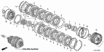 22533RDK003 - Transmission - Automatic: SEAT, RETURN SPRING for Honda Image