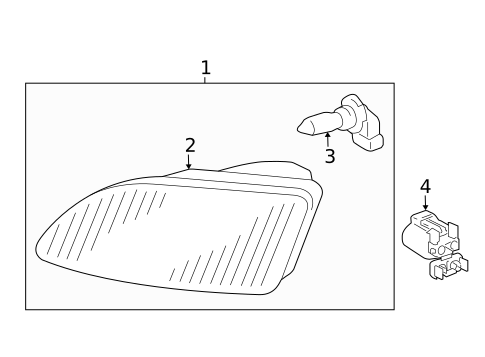 Fog Lamps for 2007 Lexus RX350 #1
