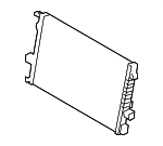 2017-2025 Porsche Panamera - Radiator