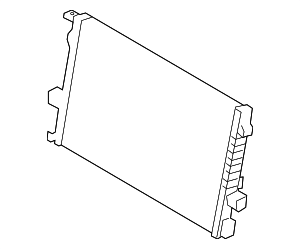 95810621210 - Hybrid Components: Radiator for Porsche Image