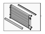 5N0121253P - : Radiator for Volkswagen: Tiguan, Tiguan Limited Image