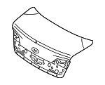 692003R580 - Body: Trunk Lid for Kia: Cadenza Image