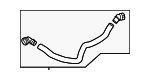 25415L0600 - Belts &amp; Cooling: Radiator Coolant Hose for Kia Image