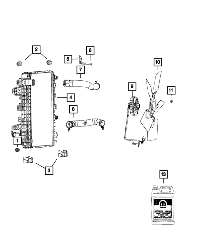 « 68442830AA – Cooling : Radiateur Robinet De Vidange pour Mopar Image »