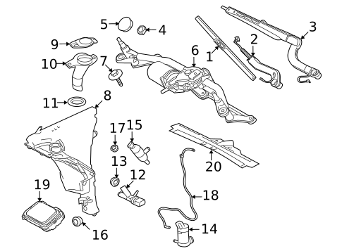 Wipers for 2013 Jaguar XFR #0