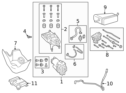 Ride Control Components for 2022 Audi RS Q8 #0