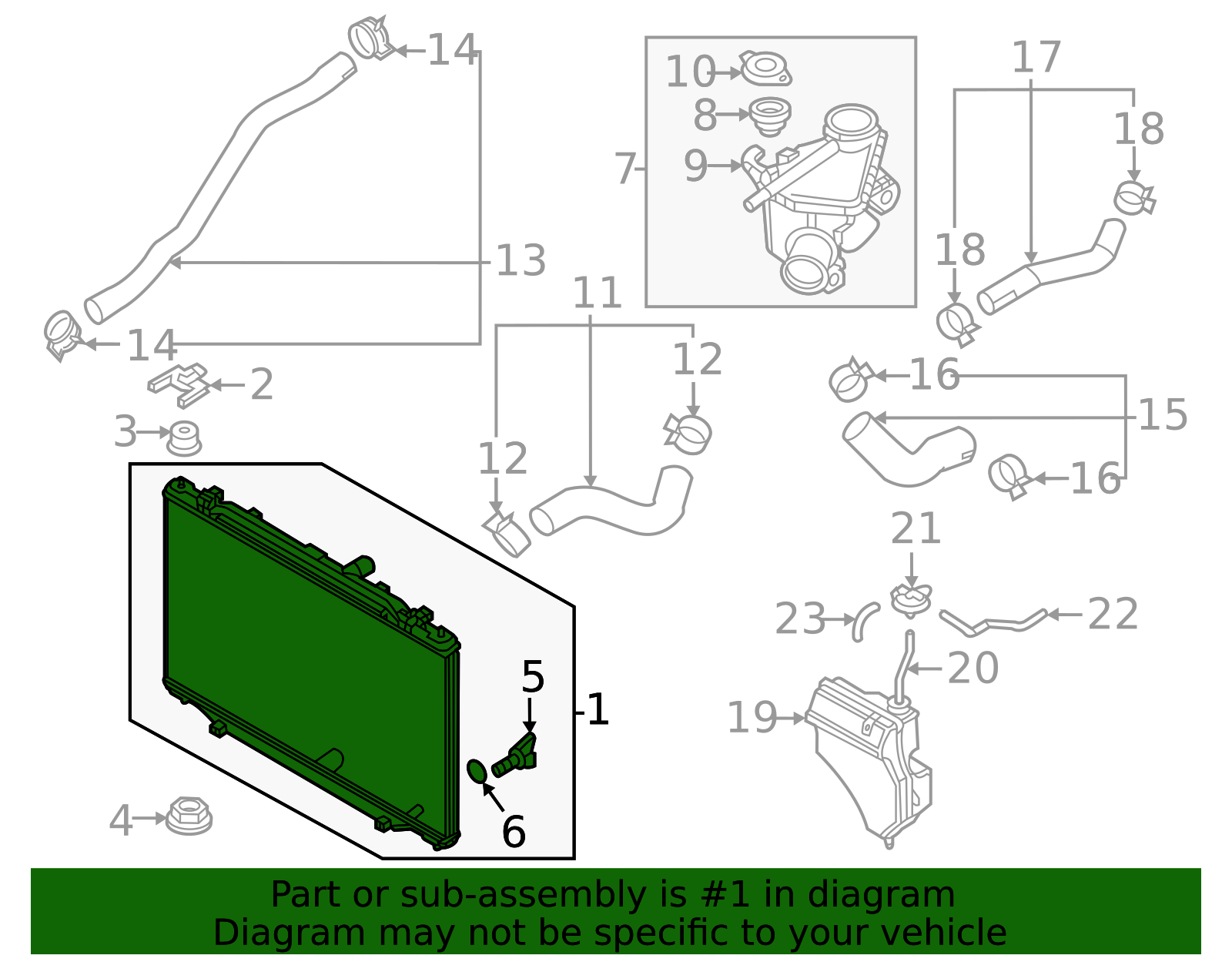 Pyfw15200 2017-2025 Mazda CX-5 OEM NEW 2017-2019 Mazda CX5 Grand Touring Radiator ...