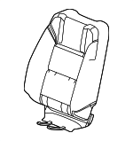 85708062 - Body: Seat Back Cover for GM Image