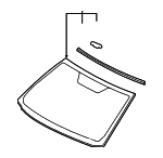 561010R010 - : Windshield for Toyota: RAV4 Image