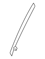 7554842040 - Body: Reveal Molding Fastener for Toyota: RAV4 Image