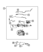R8597424AA - Front Suspension: Air Suspension Compressor, Remanufactured for Ram: 1500 Image