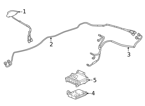 Antenna & Radio for 2017 Acura RDX #0