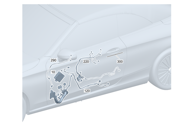 205906500664 - : Ambient Lamp for Mercedes-Benz: C43 AMG, C63 AMG, C63 AMG S Image