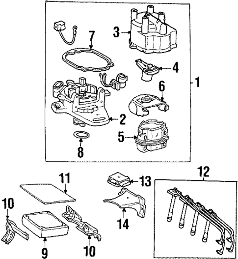 Ignition System for 1994 Toyota Celica #0